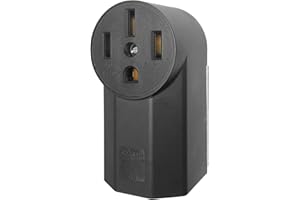 EDYCARX Nema 14-50 Outlet Industrial Grade 50 Amp Receptacle Surface Mount Receptacle for EV RV Oven Range and Stove Outlet, 