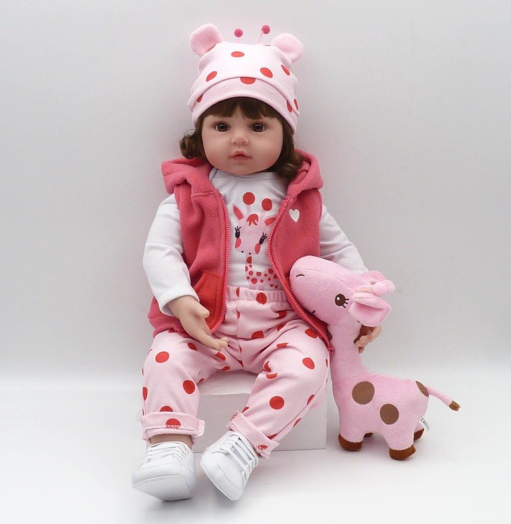 Bebe 18 Pouces Reborn Fille Poupee 47 Cm Silicone Pas Cher Realiste Baby Doll Magnetisme Jouet Cadeaux Poupees Et Accessoires Jeux Et Jouets Inzaboton Com