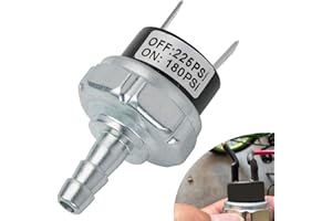 STANDWME 180-225 PSI Air Compressor Pressure Switch for Dewalt D55146 - Micro Pressure Power Switch Compatible with D55146 Type 8 4.5 Gallon D55168 D55167 - AB-9063290
