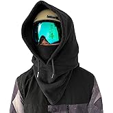Snood Over Helmet Balaclava with Ventilation for Ski Snowboard and Biking