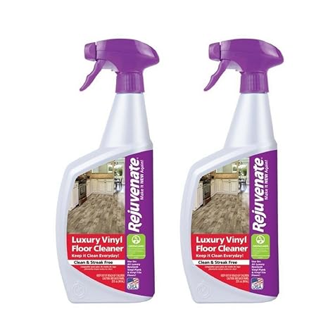 Rejuvenate Rj32lvfc Luxury Vinyl Floor Cleaner 32 Oz Purple Label 2 Pack