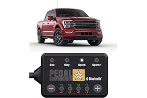 PEDAL COMMANDER for Ford F150 2011-2025, Throttle Response Controller, Plug-and-Play Upgrade, 4 Driving Modes, 36 Sensitivity
