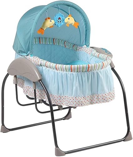 Balancelle Pour Bebe Berceau A Bascule Pliable Berceau Pliant Portatif Support Electrique Pour Balancoire Baby Sway Fauteuil A Bascule Smart Bounce Bouncer Color Blue Amazon Fr Cuisine Maison