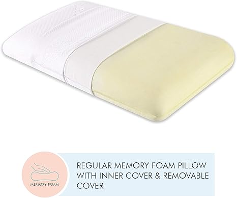 The White Willow Orthopedic Memory Foam Extra Large King Big Size