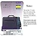 Brinch 17.3 Inch Multi-Functional Suit Fabric Portable Laptop Sleeve Case Bag for Laptop, Tablet, MacBook, Notebook - Black