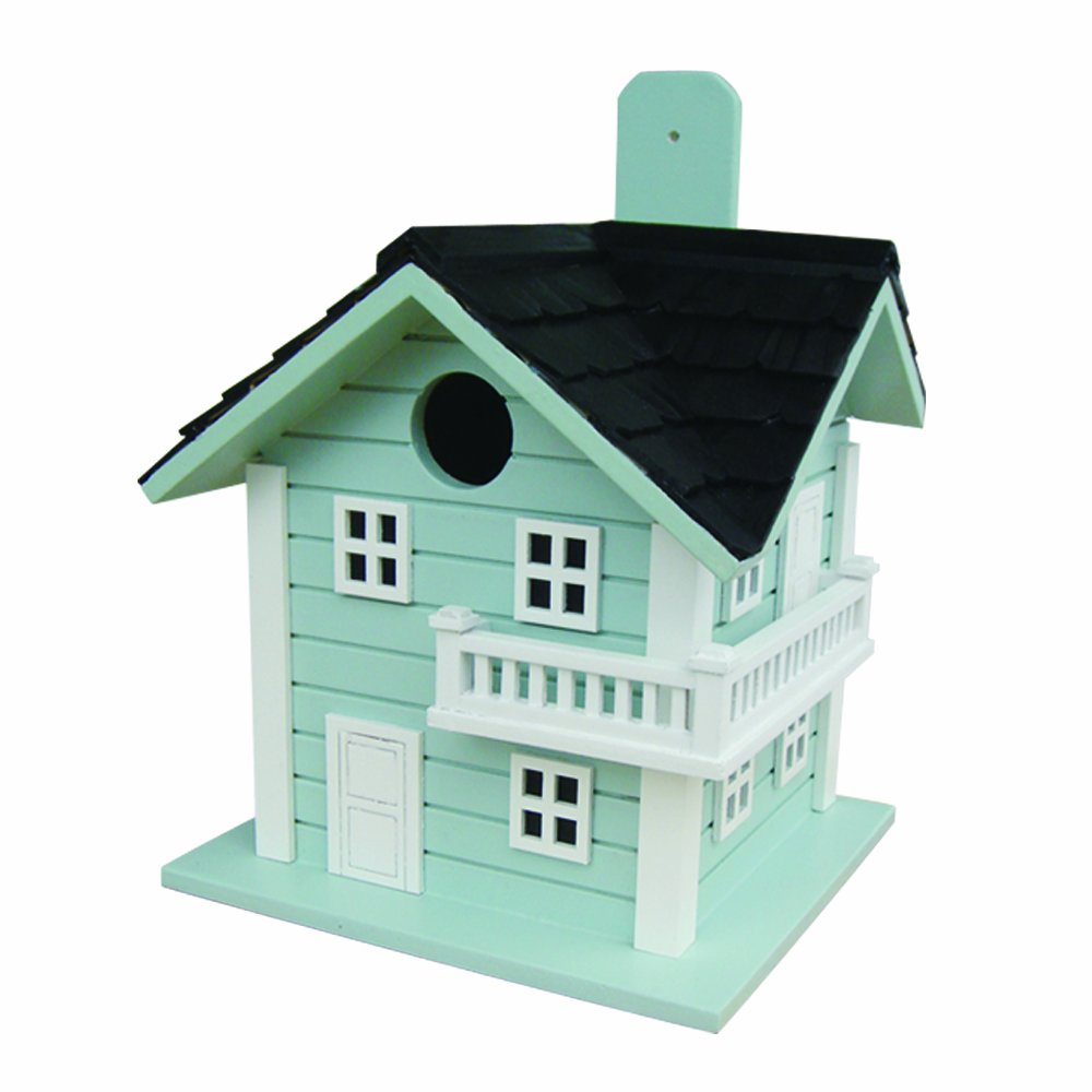 Home Bazaar Hb 9059bs Surf City Beach House Birdhouse Blue