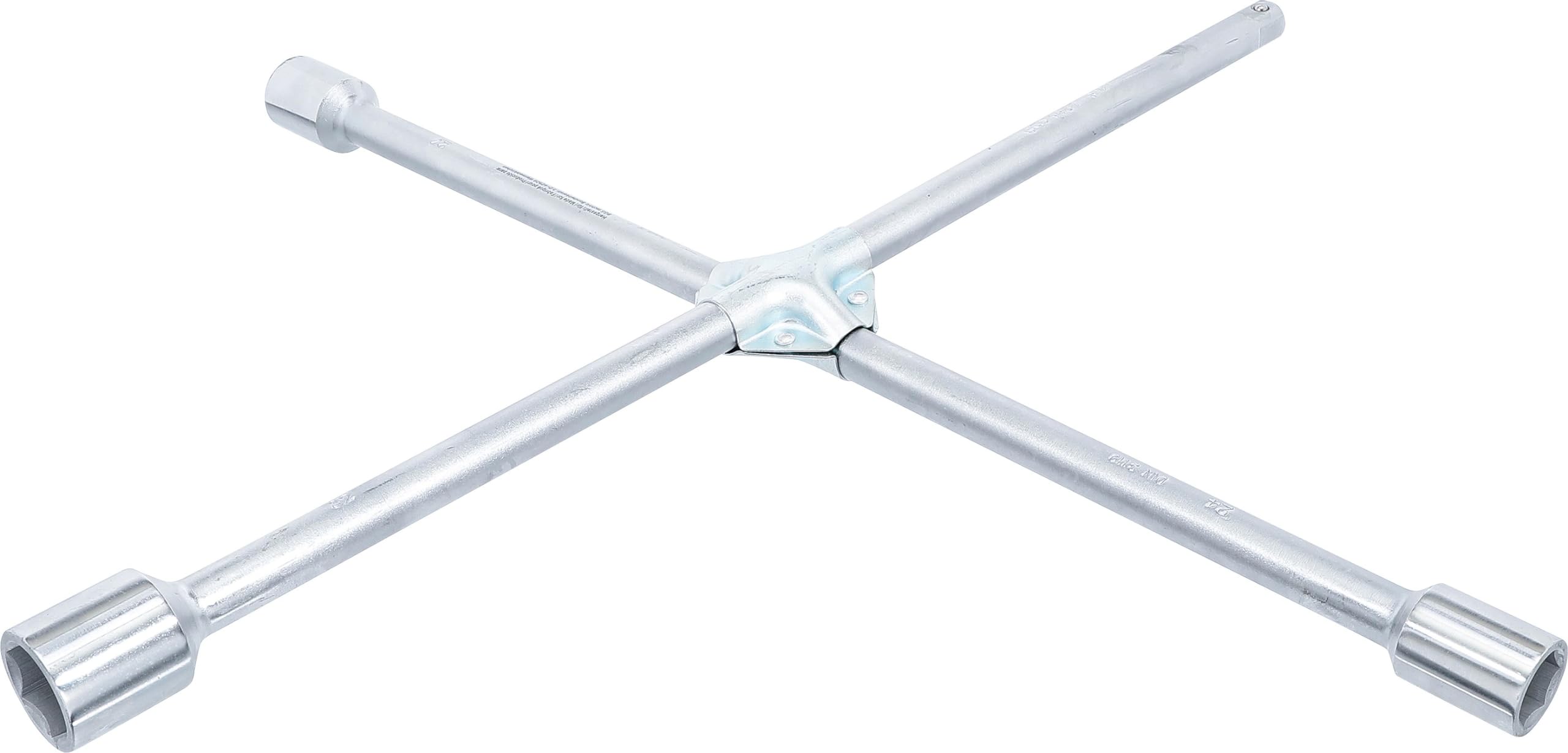 BGS 1457 | Four-Way Wheel Wrench for Trucks | square | 24 x 27 x 32 x 20 mm (3/4")