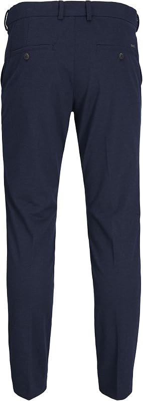 JPSTMARCO JJCOOPER Chino Noos, Blazer Bleu Marine - Détails : Solide, 31W x 30L
