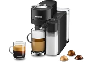 Nespresso Vertuo Lattissima Coffee and Espresso Maker by De'Longhi, Matte Black & Glossy