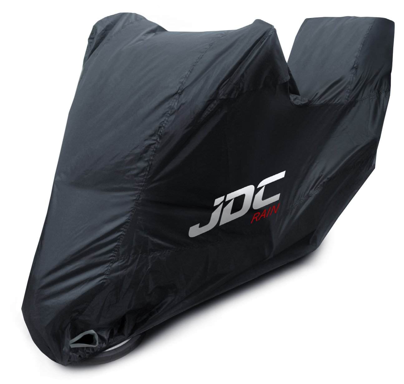 JDC Motorcycle Cover Waterproof - Black - RAIN - M Top Box