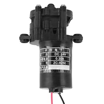 ZC-A250 DC24V korrosionsbeständige Druckerhöhungspumpe Mini selbstansaugende korrosionsbeständige Kunststoff Zahnrad Wasserpu