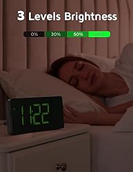 Projection Alarm Clock, Digital Clock with