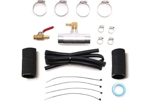 RJSPHH 1 1/2" Diesel Installation Kit, Diesel Auxiliary Tank Install Kit Compatible with Gravity Fueled Auxiliary Fuel Tank, Only for Diesel (11025)