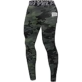 SPVISE Men's Compression Pants Cool Dry Athletic Leggings Workout Running Tights Active Spandex Sports Base Layer Yoga Pants