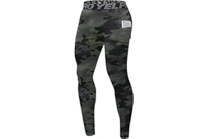 SPVISE Men's Compression Pants Cool Dry Athletic Leggings Workout Running Tights Active Spandex Sports Base Layer Yoga Pants
