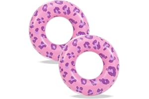 YUOKWER Inflatable Pool Float Tube -35 in Tube Float for Adult,Inflatable Swim Tube Raft Premium Swim Ring Heavy Duty Vinyl Flotation Pool Floats for The Beach, Party, Vacation, UV Resistant - Pool Party