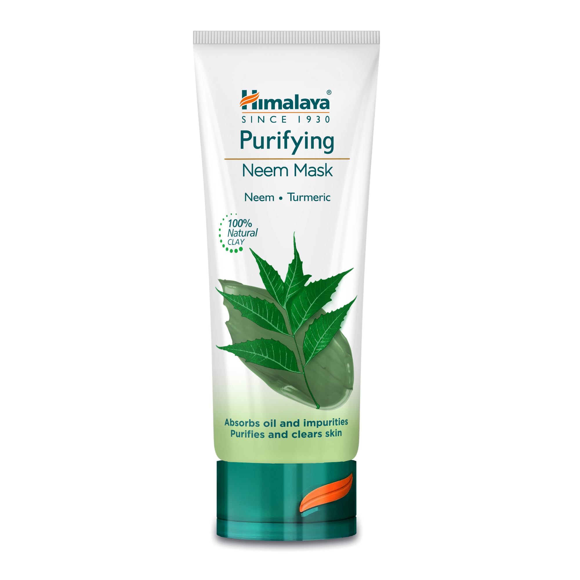 Himalaya Purifying Neem Mask with the Goodness of Neem & Turmeric Best Suited for Normal to Oily Skin -75ml