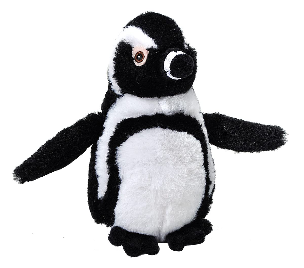 Wild Republic EcoKins Mini Blackfoot Penguin Stuffed Animal 8 inch, Eco Friendly Gifts for Kids, Plush Toy, Handcrafted Using 7 Recycled Plastic Water Bottles