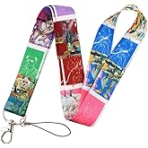 Pinstant BEASTARS Beast Stars Anime Manga 17.7" Neck Lanyard Keychain Holder ID Badge Mobile Phone Pin Strap