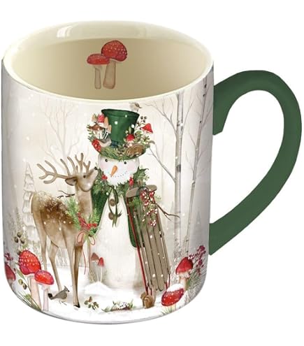 Tazza LANG Dream Big Cafe Di Susan Winget | 17oz In Ceramica Con Scatola Regalo | Microonde E Lavastoviglie | Tazza Motivazionale Con Icone Colorate