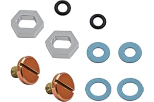 CIL2CRLU2 (2 Pack) 34-7 Needle And Seat Hardware Kit Replacement For Holley 34-7 Needle And Seat Hardware Kit,Fuel Valve Seat Lockscrew & Gasket