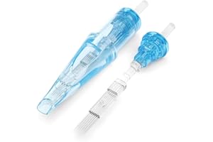 MAST TATTOO WJX Tattoo Cartridges 20Pcs Disposable Needles Curved Magnum (1007RM)