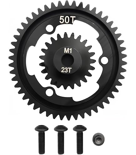 Amazon.com: 50T Spur Gear 18T 20T 22T Pinion Gears 1.0M Hardened