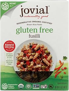 Jovial, Pasta Brown Rice Fusilli Organic, 12 Ounce