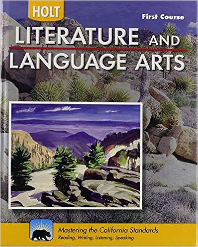 Holt literature and language arts first course