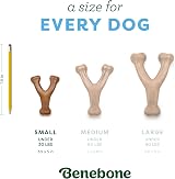 Benebone Wishbone Durable Dog Chew Toy Duck Small Made in USA view 5