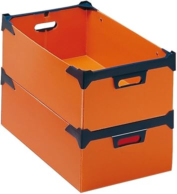 Caja de almacenaje (Akylux 28 DM3 naranja: Amazon.es: Bricolaje y herramientas