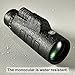 CVLIFE 12x50 Compact Monocular Telescope Pocket Mono Spotting Scope with Compass and Pouch