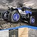 SPESXFUN Remote Control Car, Newest Vision RC Car Off Road RC Truck Hobby Toy Cars Small Electric Vehicle Crawler for Kids and Adults with Two Batteries