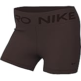 Nike Pro Women's Mid-Rise 3" Shorts (Earth, FQ7935-227)