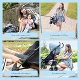 Graco EZLite Lightweight Stroller Midnight Black 6.6kg Birth to 3 Years view 3