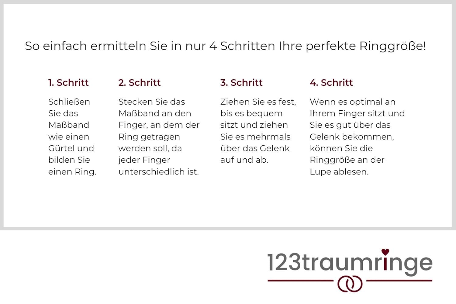 Bestimmen Sie Ihre Ringgrosse Selbst Ringmassband Ringgrossenmesser Mit Ausfuhrlicher Anleitung Von 123traumringe Schmuckzubehor Novocorefloor Ringgrossenmesser