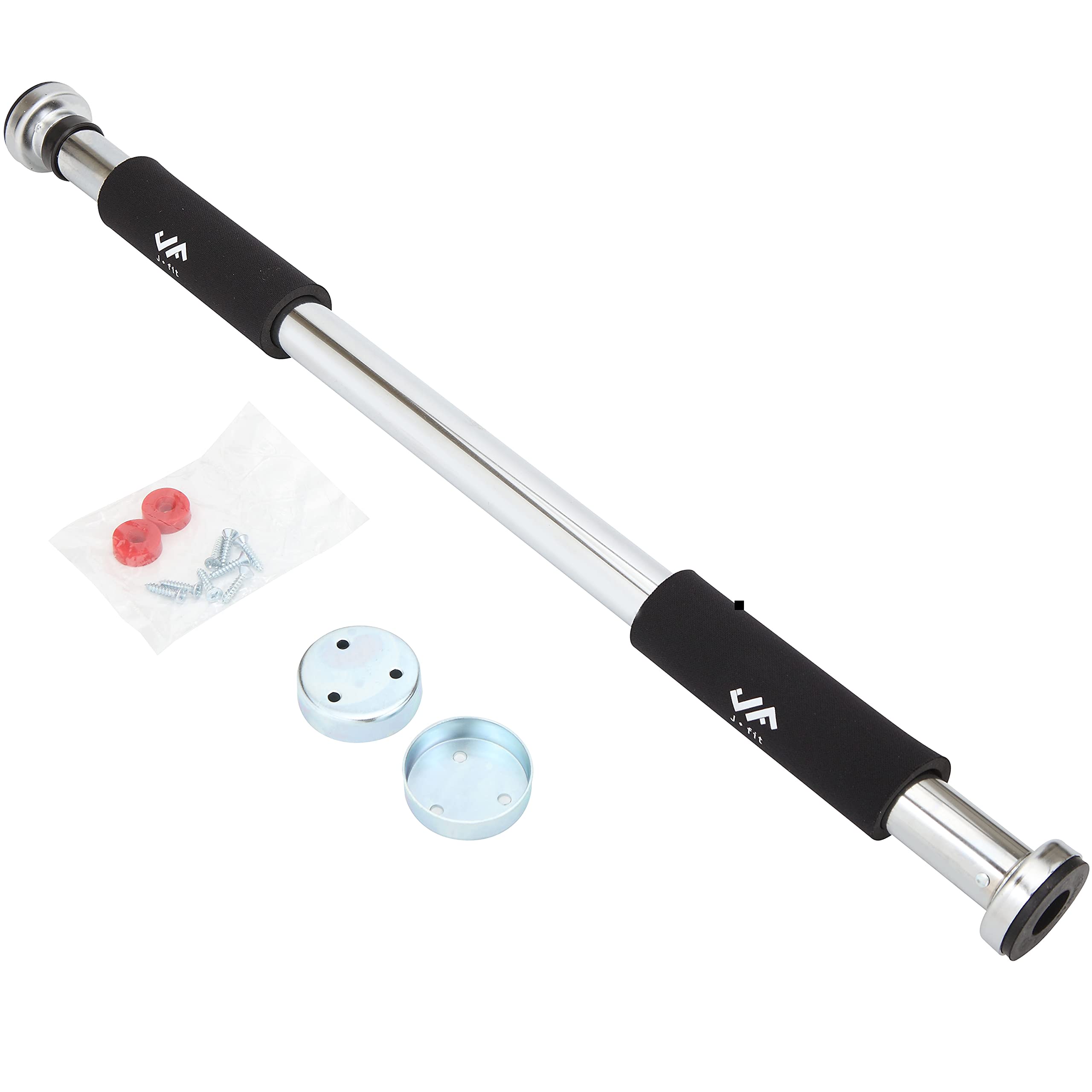 J/FIT JFIT Deluxe Multi Exercise Doorway Pull-Up Bar with Comfort Grips, 40-Inch