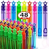 GIFTEXPRESS Bubble Wands Party Favors - 48 Pack