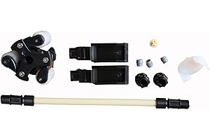 STENNER PUMP COMPANY, INC. Stenner QP107K QuickPro Pump Head Service Kit with Santoprene Pump Tube #7 26-100 psi