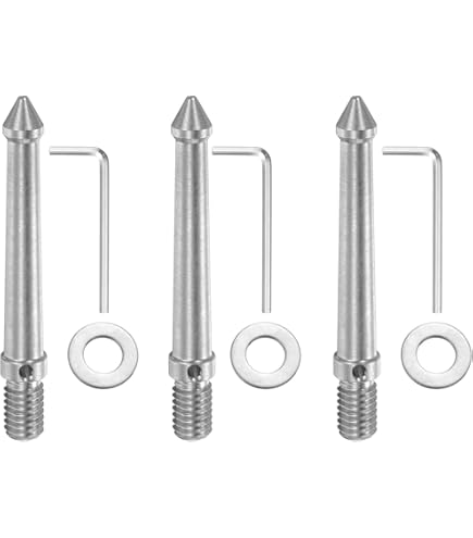 Metal Spike Mount For Tripod Monopod With 3/8 Inch Screw Thread Camera Accessories 8cm