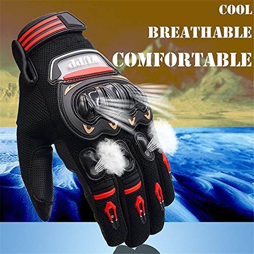 Riding Touch Screen Gloves,MeiLiio Unisex Full Finger Riding Gloves Bike Gloves Great for Cycling,Running, Rugby, Football, Hunting, Walking for Women and Men (L-Size)