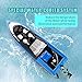 Remote Control Boat, ROTOBAND RC Boat for Pools and Lakes 2.4GHz 25km/h High Speed Remote Boat Toys Summer Gifts for Kids and Adults (Blue)