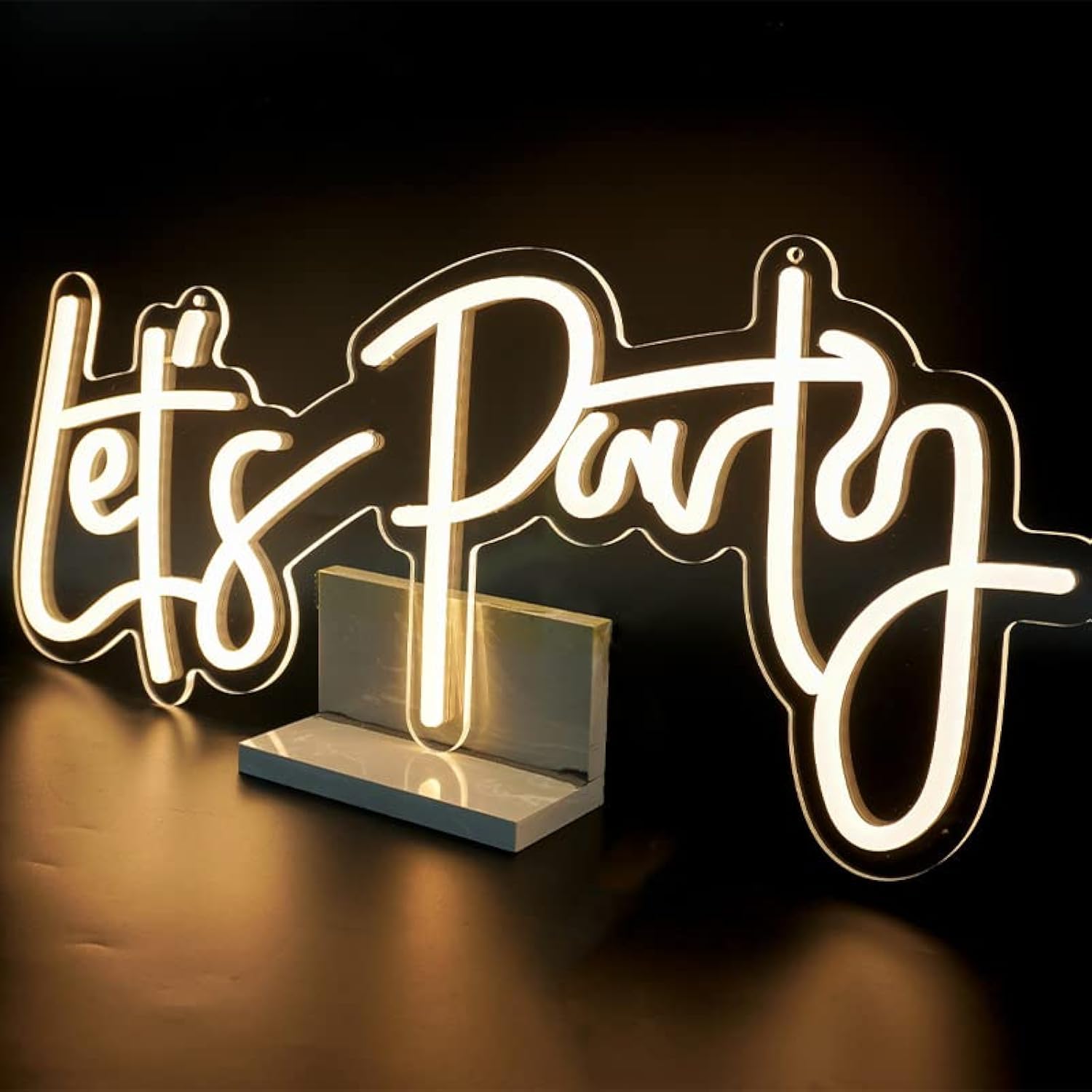 LED Neon Sign Night Light for Wall Party Décor Bedroom Room Bar Wedding Home Birthday Art Decoration Christmas with USB Chain Light Modulator 9v