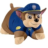 Pillow Pets Nickelodeon Paw Patrol Chase, 16" Stuffed Animal Plush Toy | Super Soft Companion, Unfastens into a Comforting Cuddle Cushion