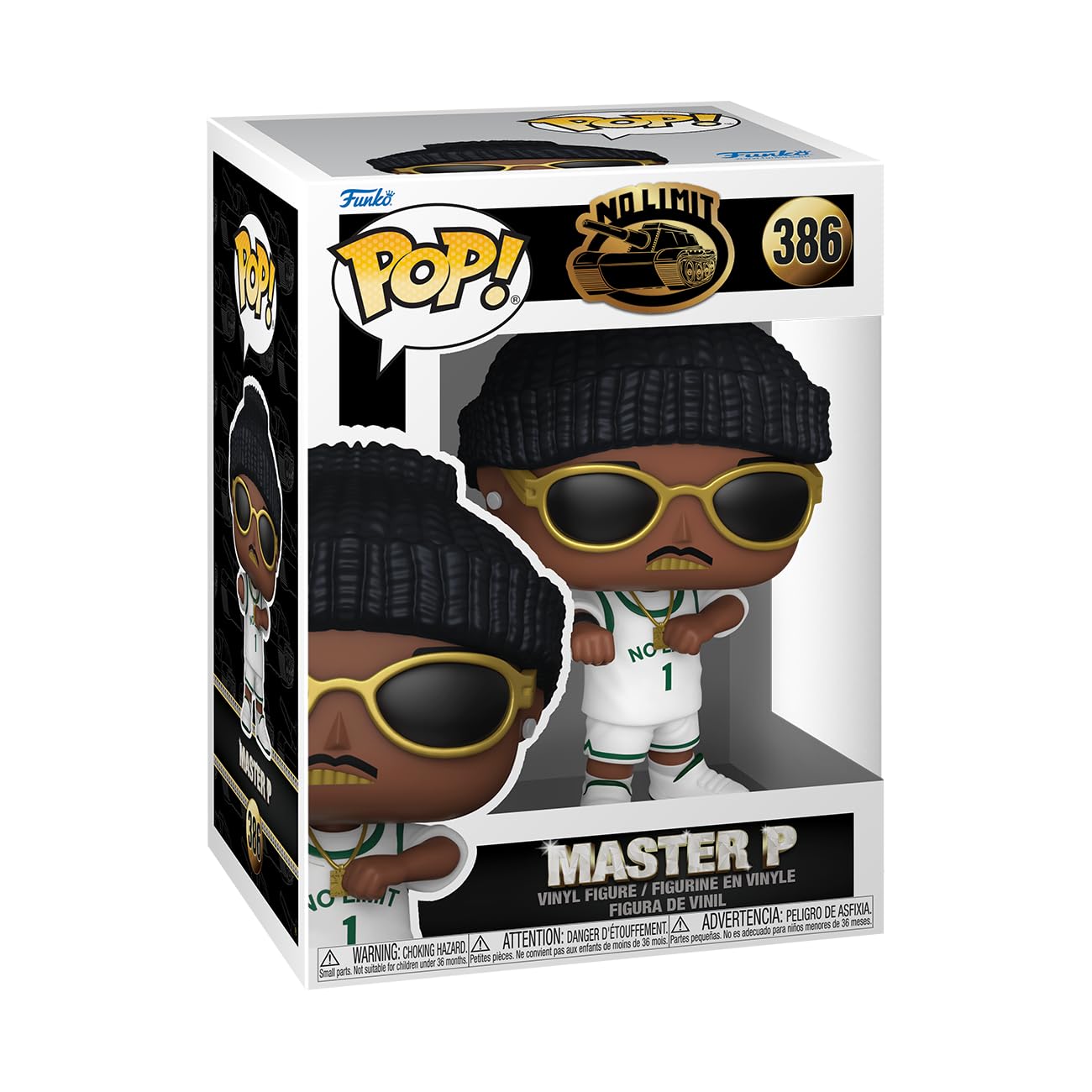 Funko POP! Rocks: Master P - Collectable Vinyl Figure - Gift Idea - Official Merchandise - Toys for Kids & Adults - Music Fans - Model Figure for Collectors and Display