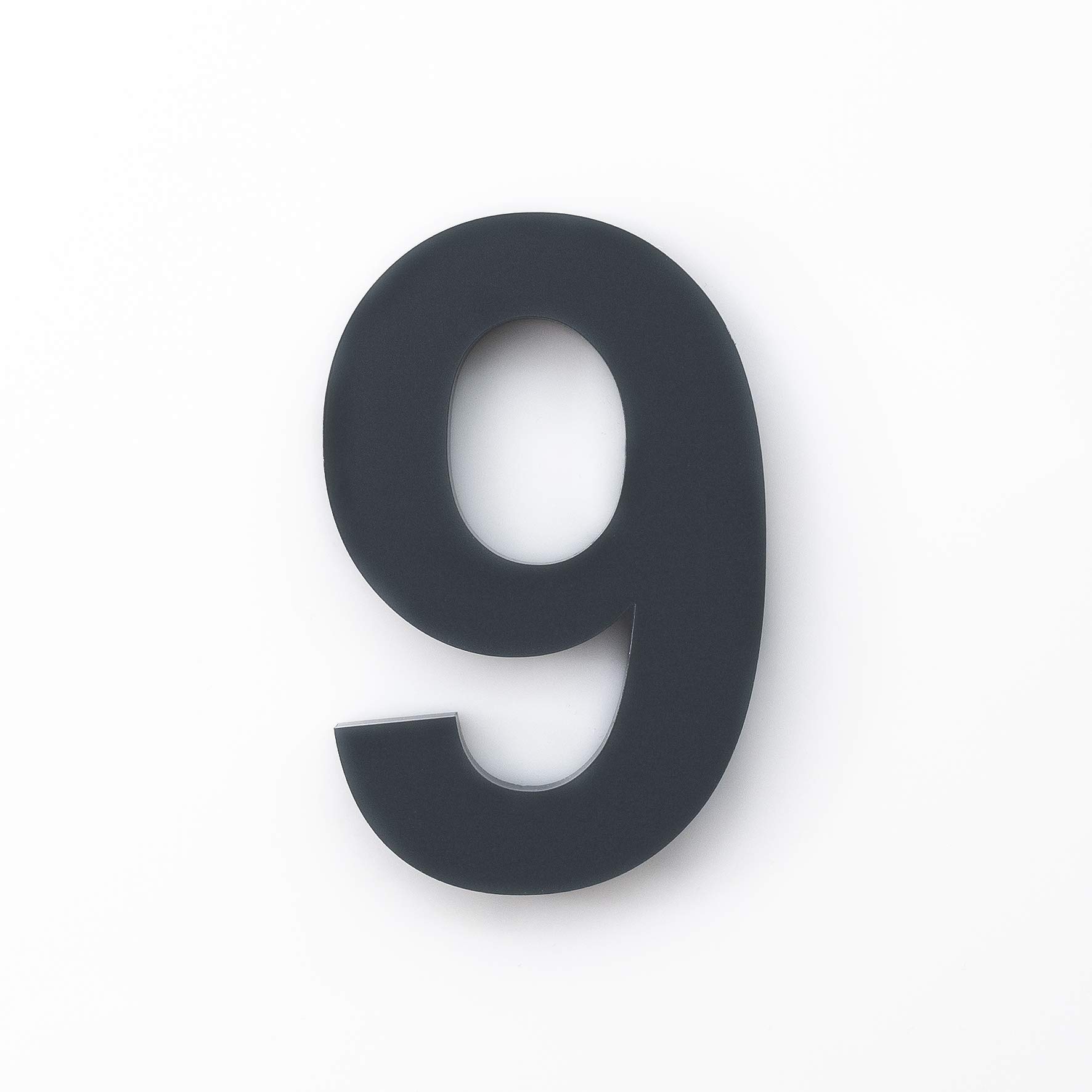 Meinplexi Z9-30 Acrylic House Number Anthracite RAL: 7016