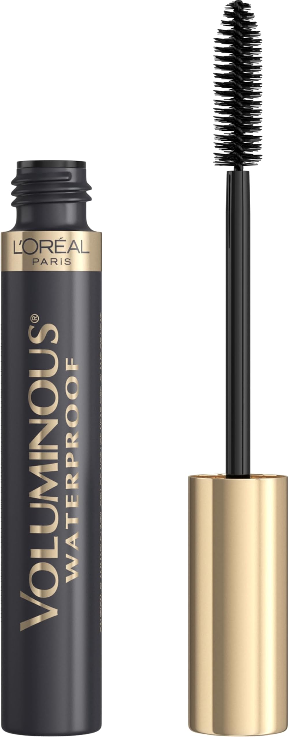 L'Oreal Paris Voluminous Waterproof Mascara Black 0.28 Fl Oz Full Lash Volume