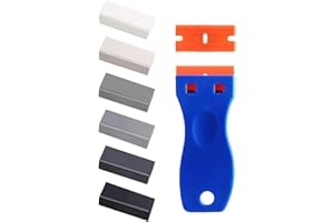 A-HEYIDA Wood Filler Sticks - 6 Colors Hardwood Floor Scratch Repair Kit, Upgrade Laminate Floor Repair Kit, Vinyl Wood Floor Repair Kit, Furniture Wood Crayons for Scratche Nail Holes Floors Cabinets Doors