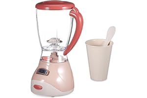 TODDMOMY 1Set Kids Pretend Play Kitchen Appliances Toy,Kids Toy with Cup,Kitchen Fruit Juicer Appliances with Light and Sound for