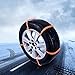 OSIAS New 10 PCS Snow Tire Chain for Car Truck SUV Anti-Skid Emergency Winter Driving